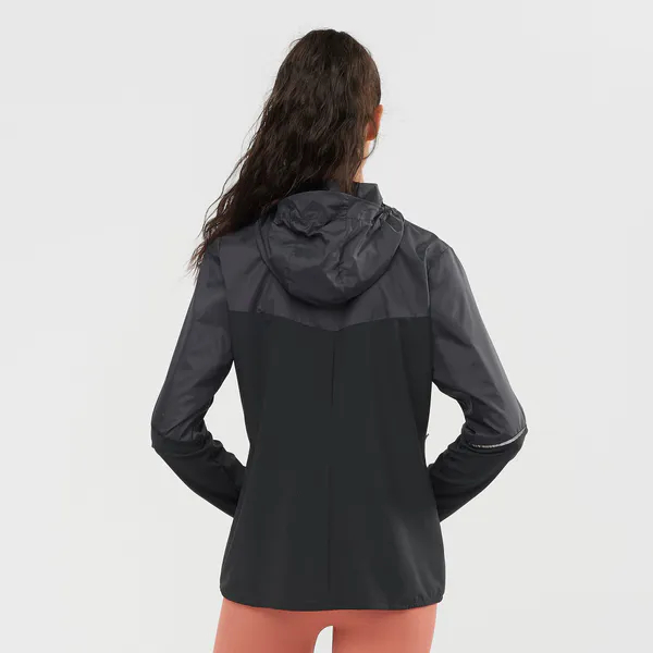Hovedbilde Salomon Agile Fz Hoodie W Black