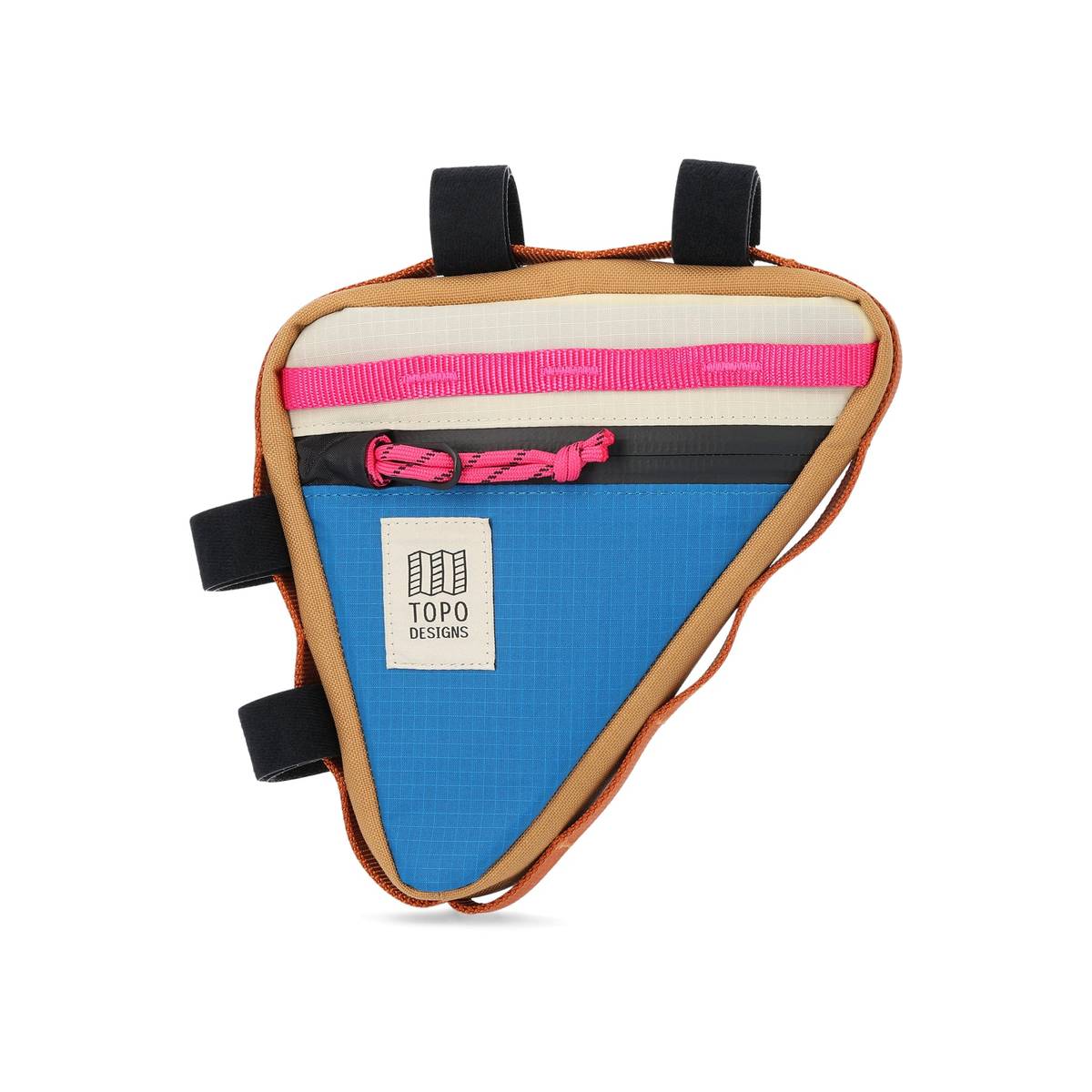 Topo Designs Frame Bike Bag Blue/Bone White