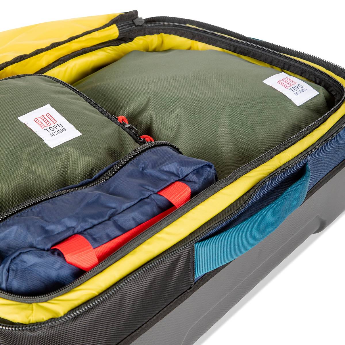 Topo Designs Global Travel Bag Roller 44L black